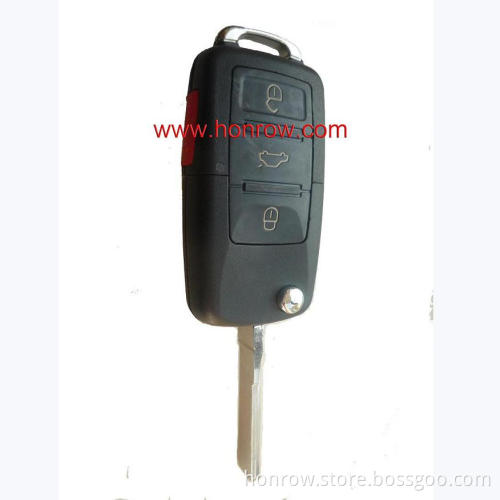 VW universal remote control car key with 3+1 button 1J0 959 753 DC 315MHZ